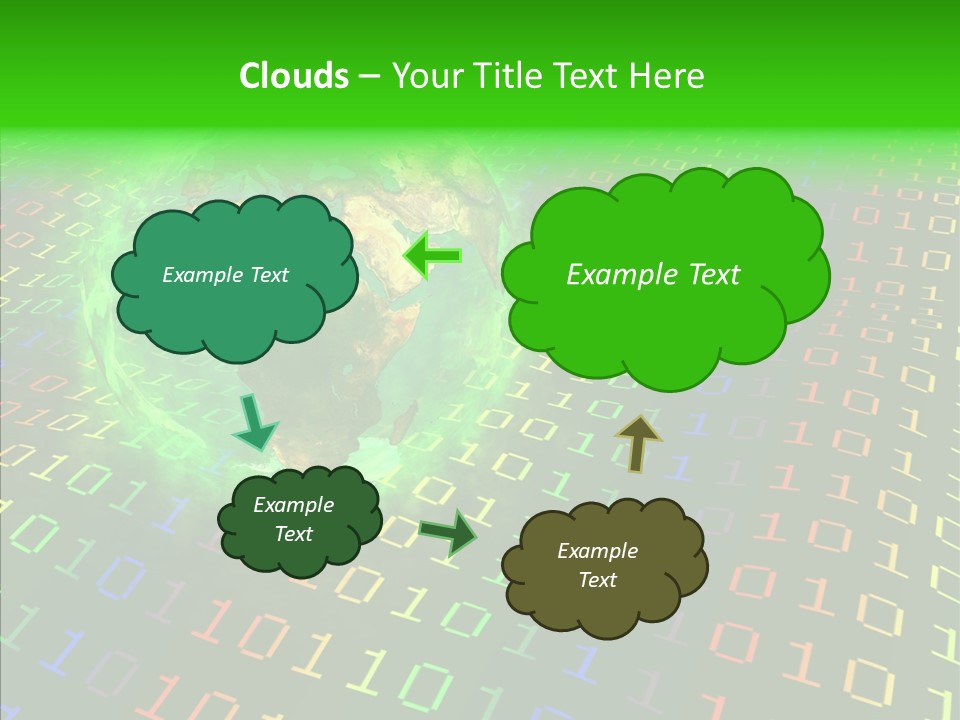 Care White Background Help PowerPoint Template