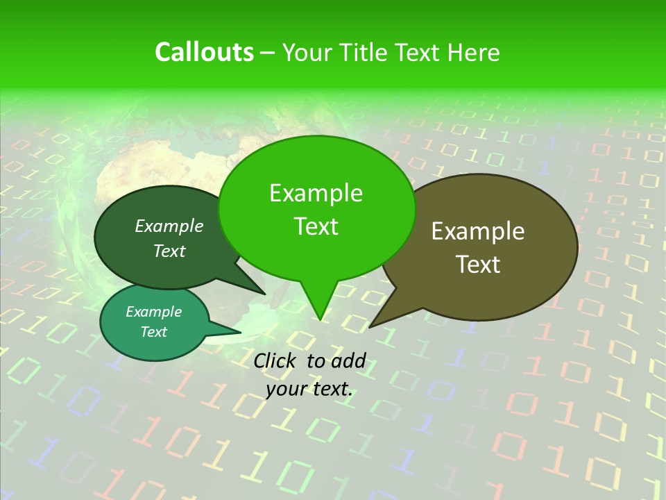 Care White Background Help PowerPoint Template