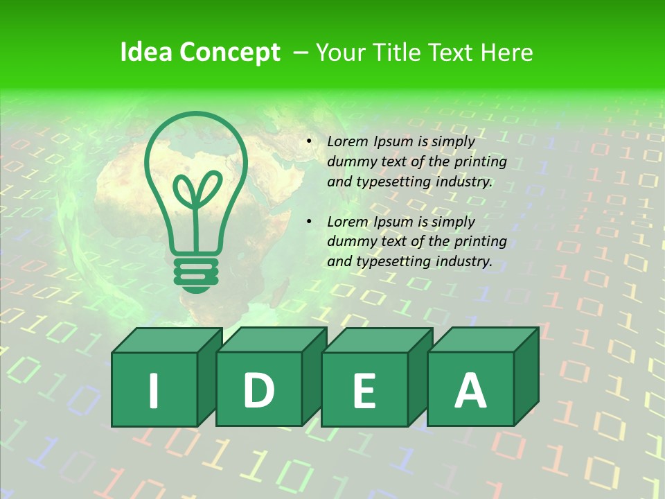 Care White Background Help PowerPoint Template