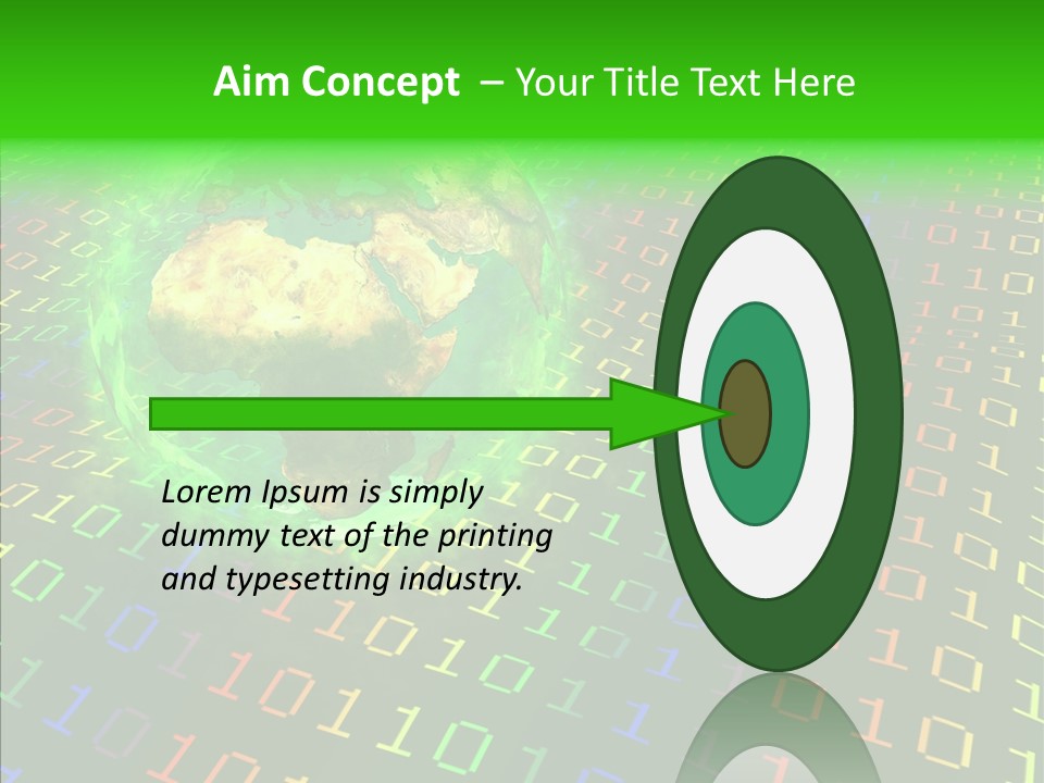 Care White Background Help PowerPoint Template