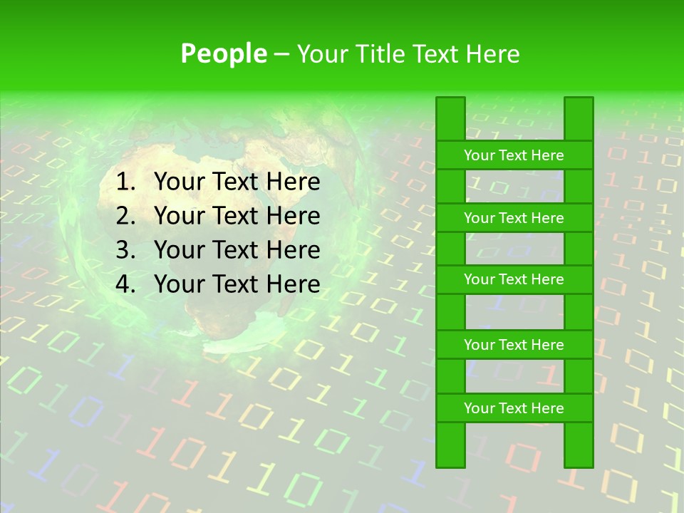 Care White Background Help PowerPoint Template