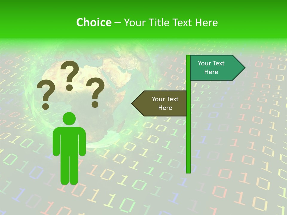 Care White Background Help PowerPoint Template