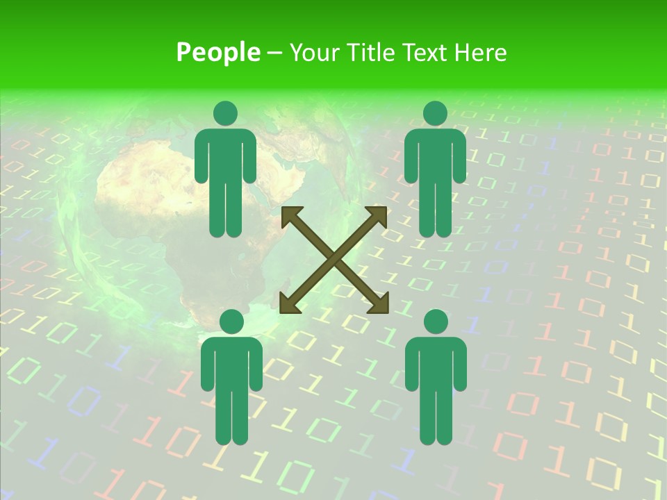 Care White Background Help PowerPoint Template