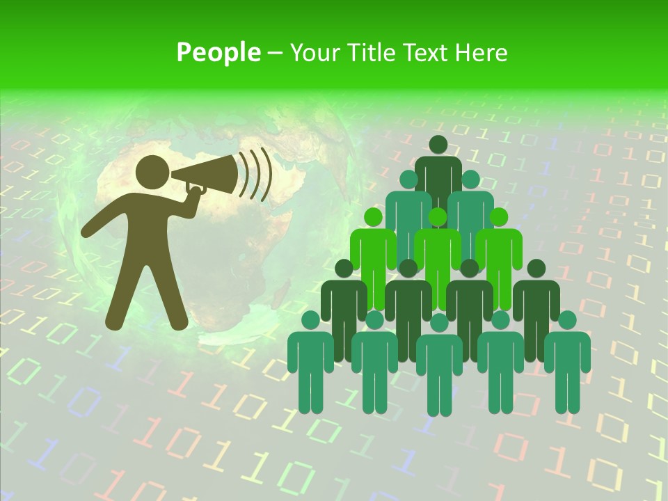 Care White Background Help PowerPoint Template