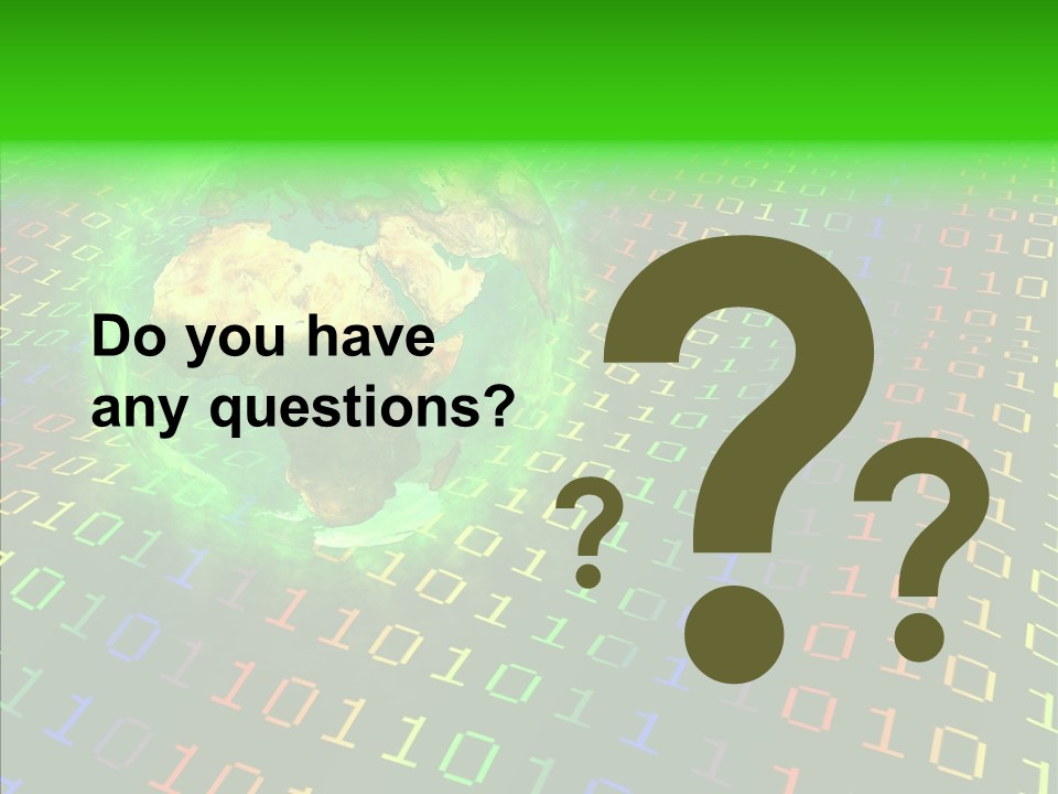 Care White Background Help PowerPoint Template