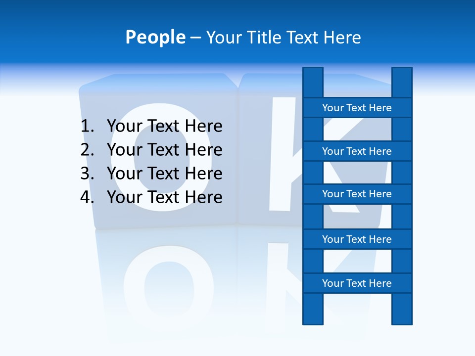 Human Old Elder PowerPoint Template