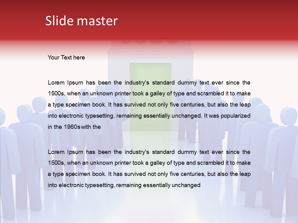 Togetherness Finger Hold PowerPoint Template