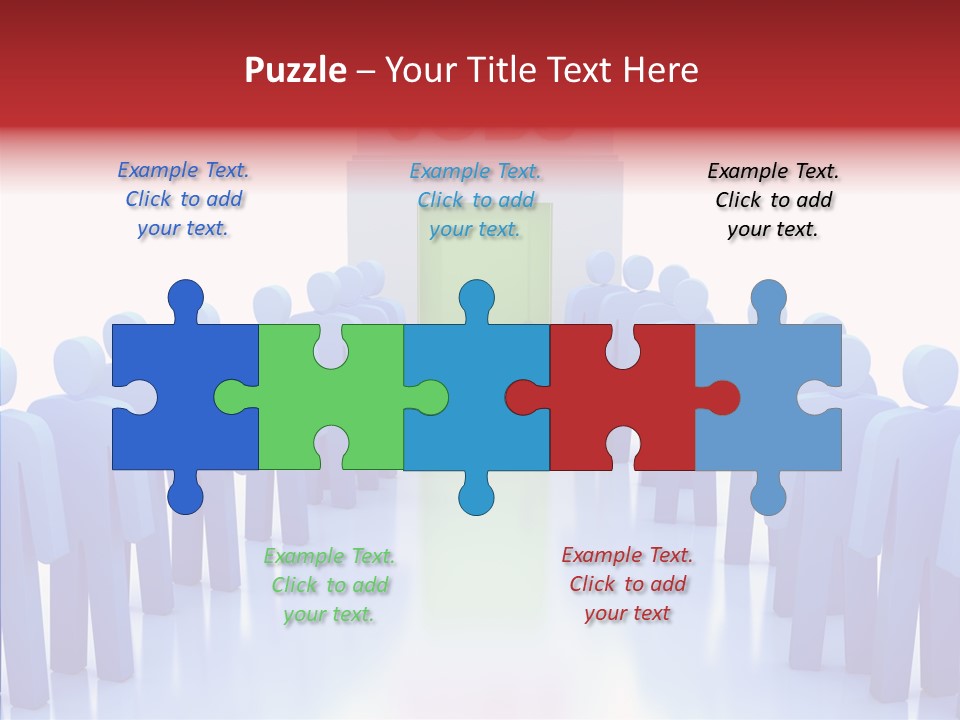 Togetherness Finger Hold PowerPoint Template