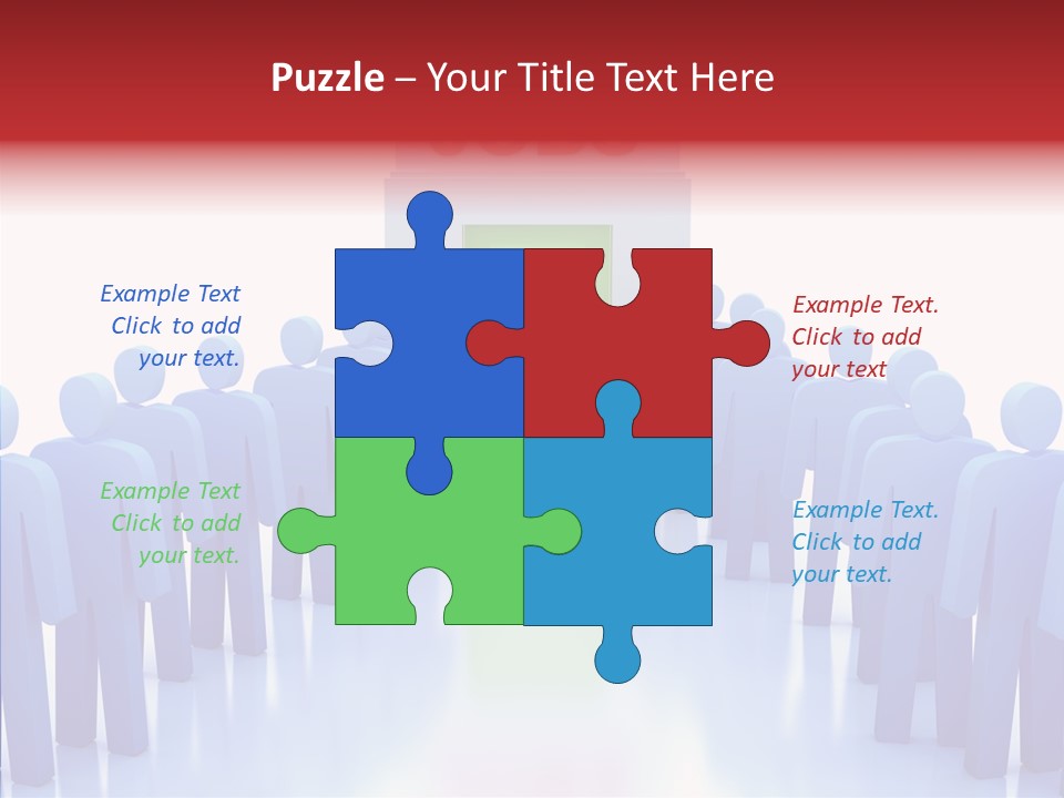 Togetherness Finger Hold PowerPoint Template