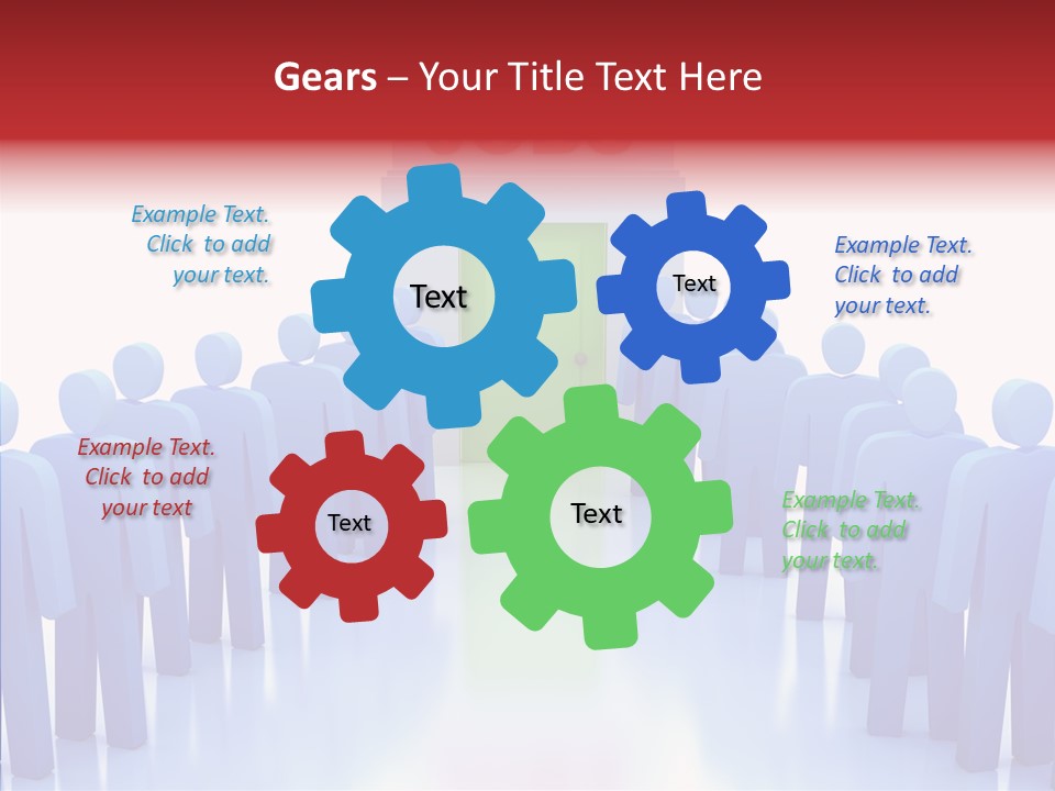 Togetherness Finger Hold PowerPoint Template