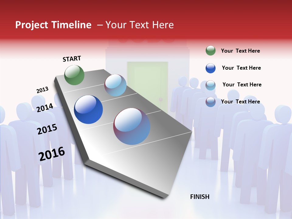 Togetherness Finger Hold PowerPoint Template