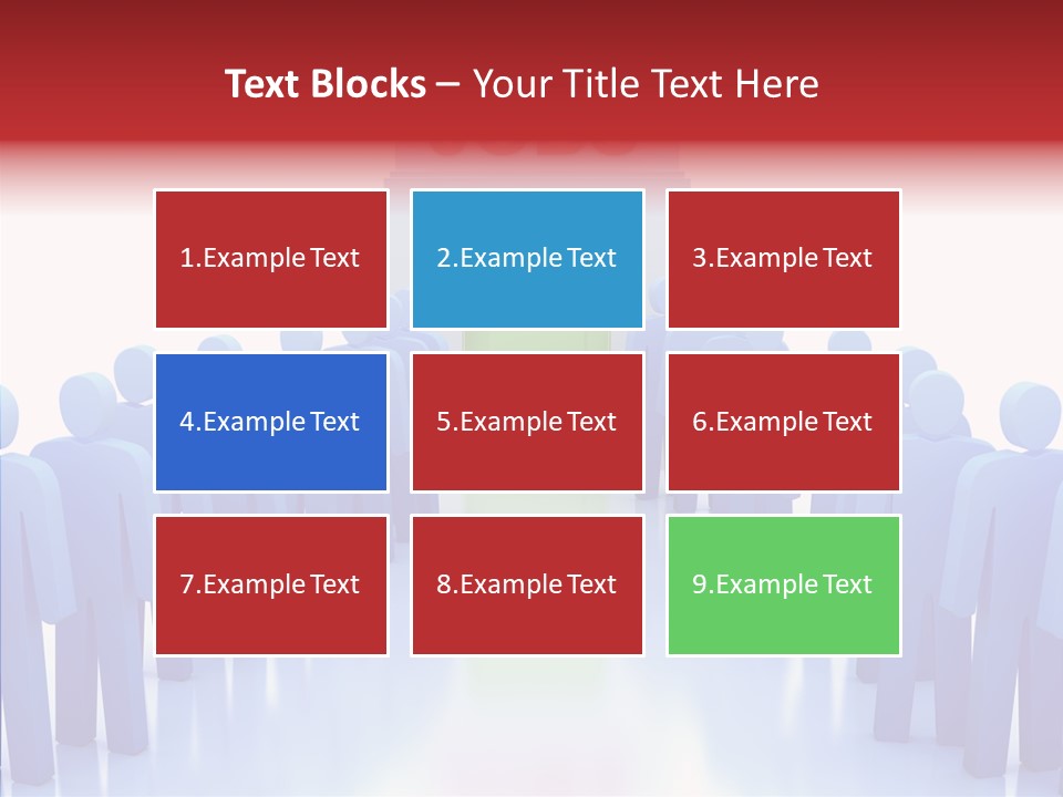 Togetherness Finger Hold PowerPoint Template