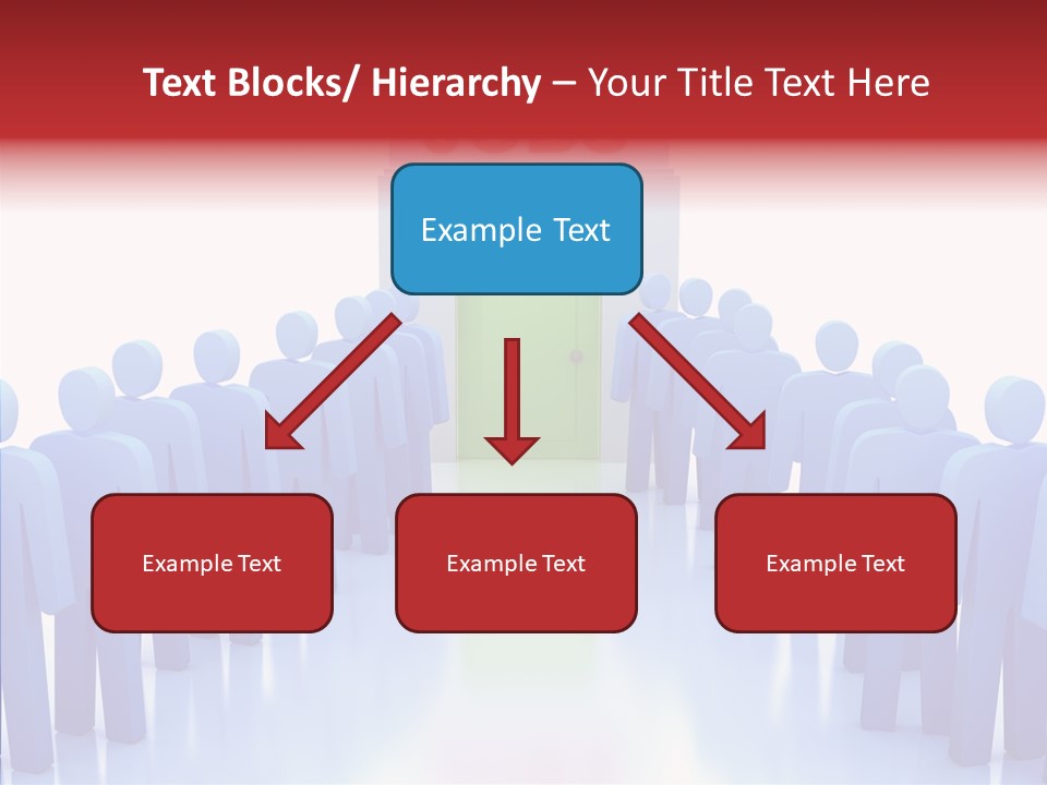 Togetherness Finger Hold PowerPoint Template