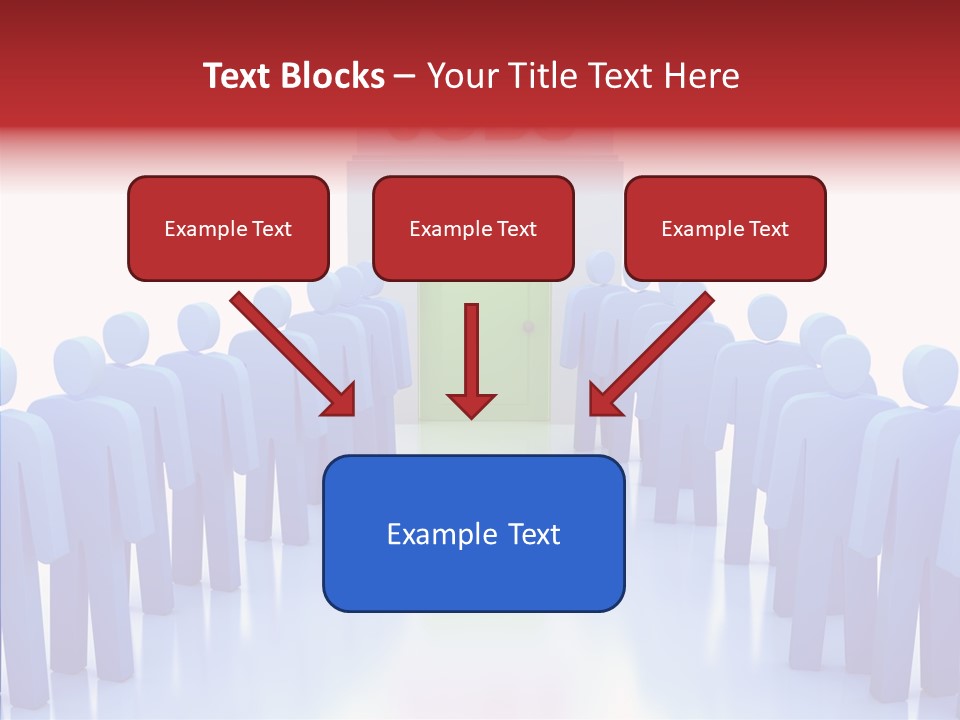 Togetherness Finger Hold PowerPoint Template