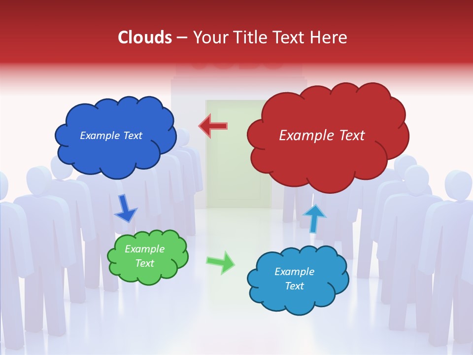 Togetherness Finger Hold PowerPoint Template