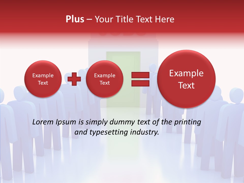 Togetherness Finger Hold PowerPoint Template
