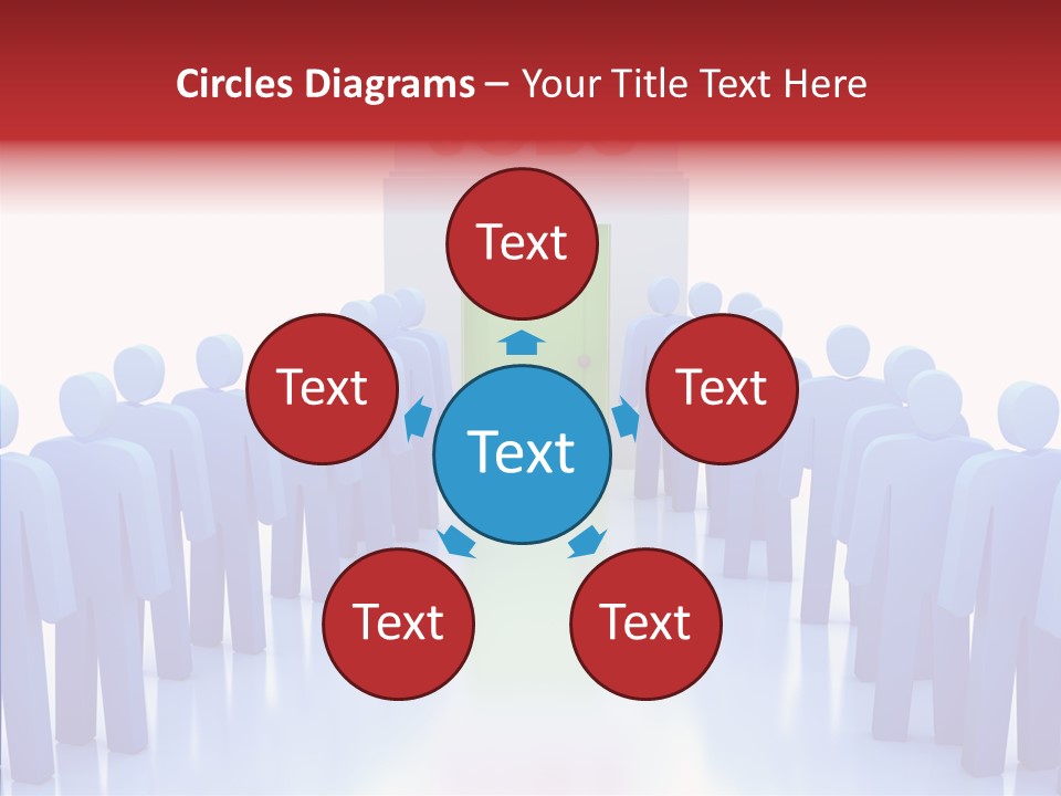 Togetherness Finger Hold PowerPoint Template