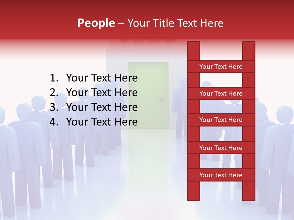 Togetherness Finger Hold PowerPoint Template