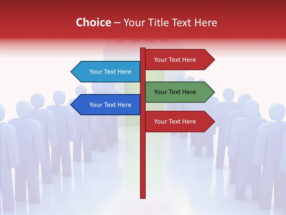 Togetherness Finger Hold PowerPoint Template