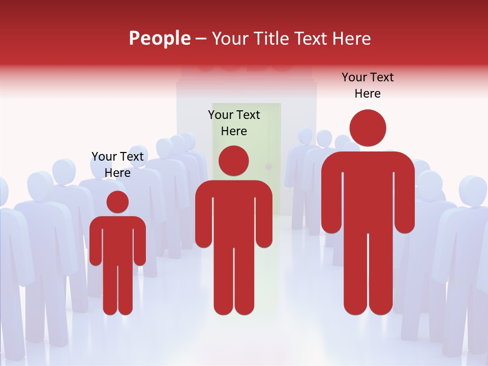 Togetherness Finger Hold PowerPoint Template