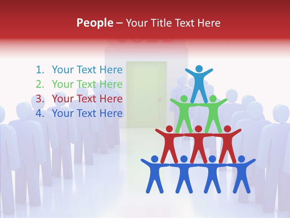 Togetherness Finger Hold PowerPoint Template
