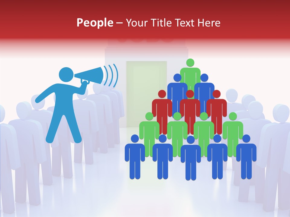 Togetherness Finger Hold PowerPoint Template