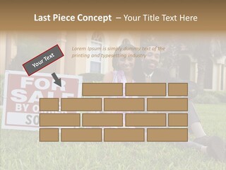 Hand Women Elder PowerPoint Template