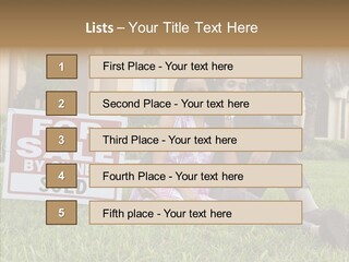 Hand Women Elder PowerPoint Template