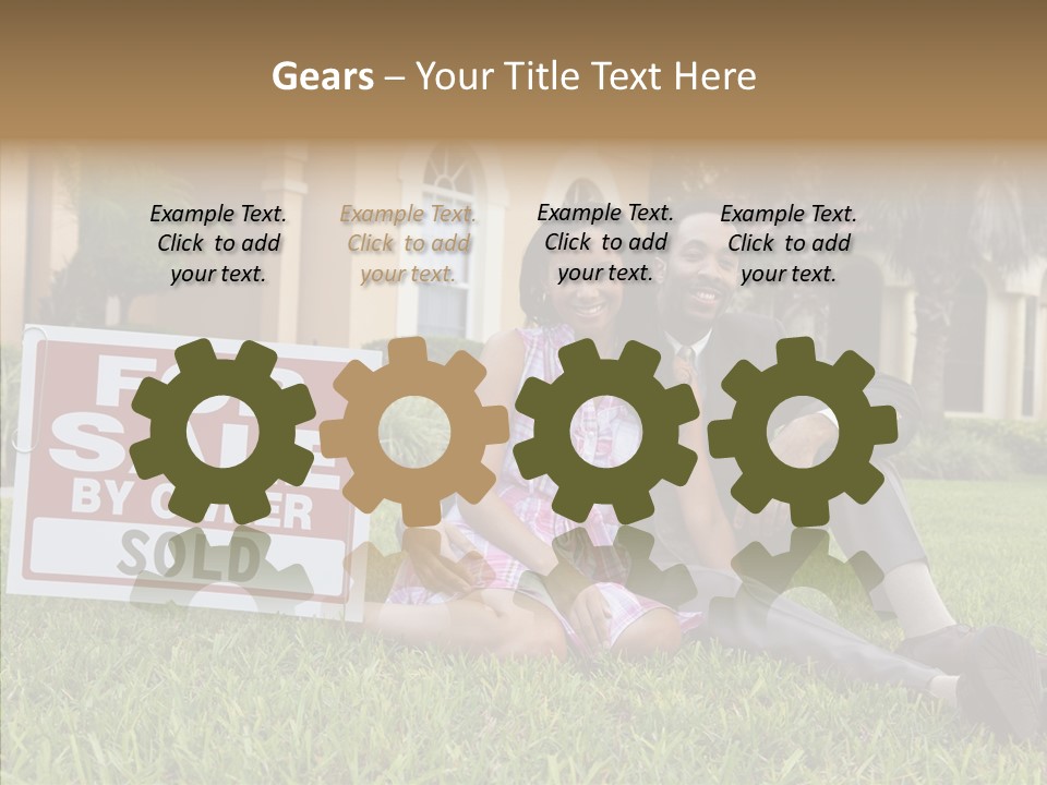 Hand Women Elder PowerPoint Template