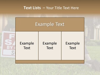 Hand Women Elder PowerPoint Template