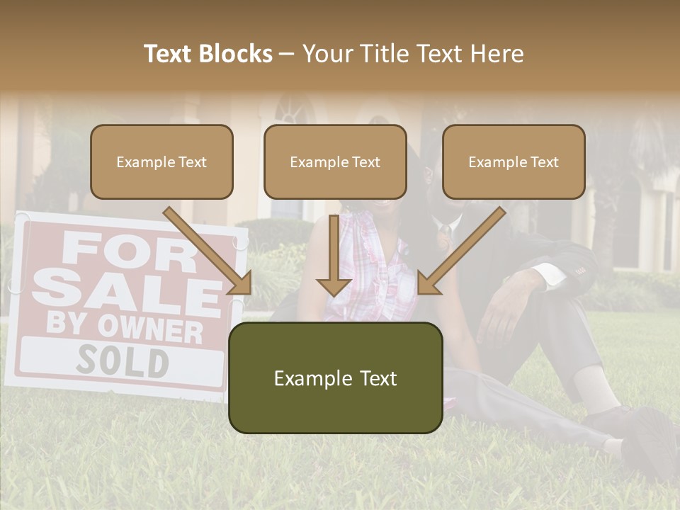 Hand Women Elder PowerPoint Template