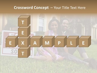 Hand Women Elder PowerPoint Template