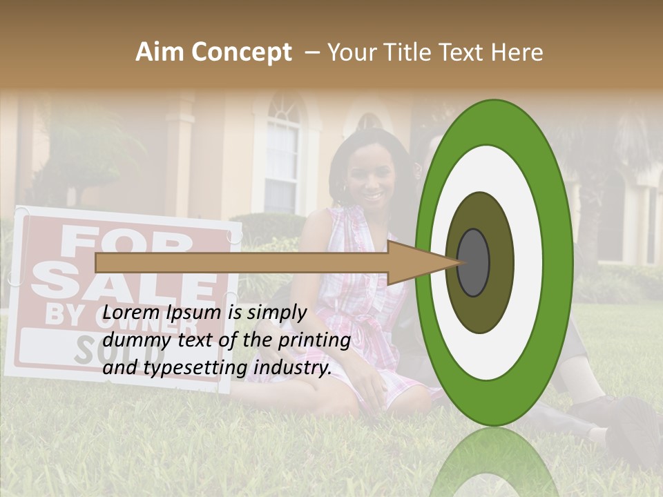 Hand Women Elder PowerPoint Template