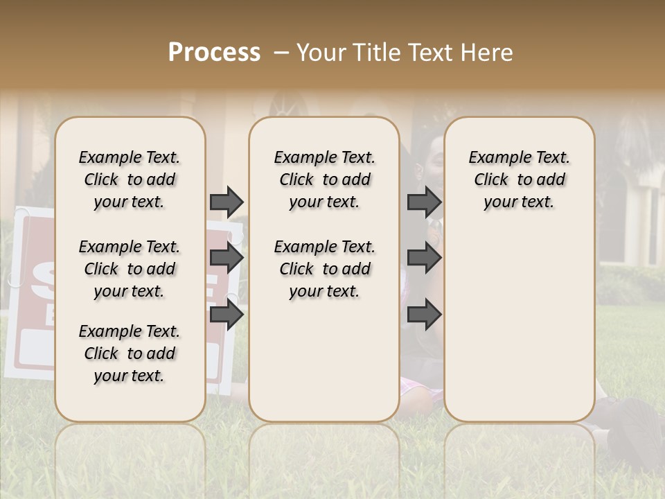 Hand Women Elder PowerPoint Template