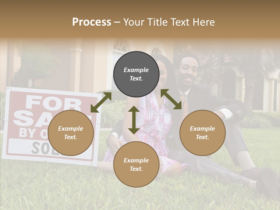 Hand Women Elder PowerPoint Template