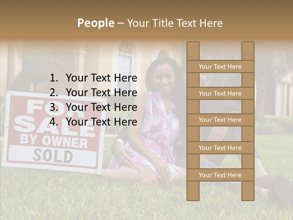 Hand Women Elder PowerPoint Template