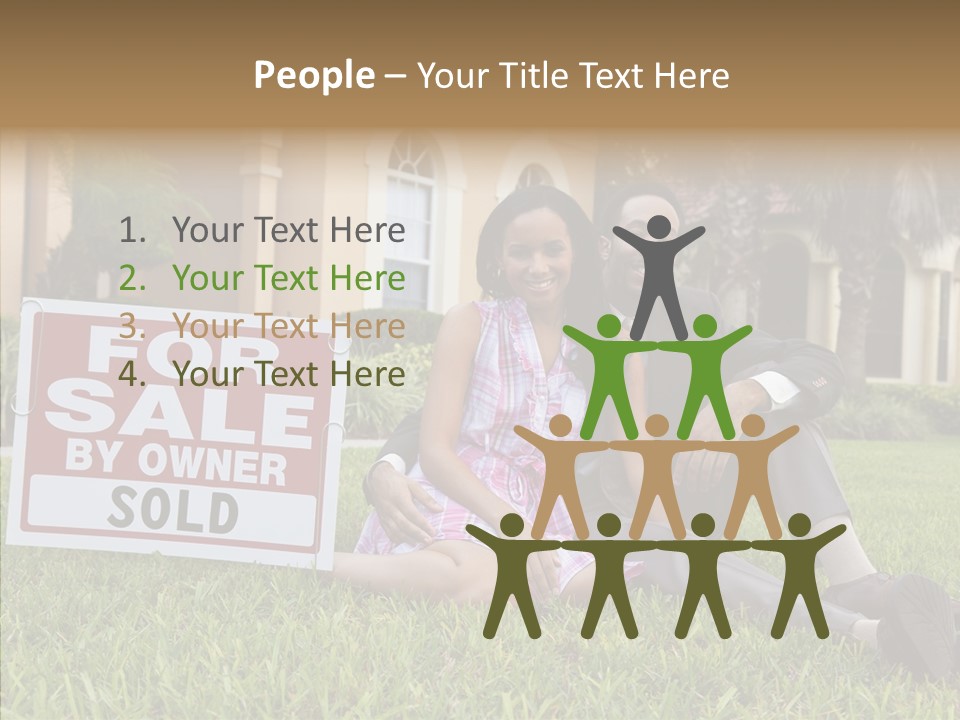 Hand Women Elder PowerPoint Template