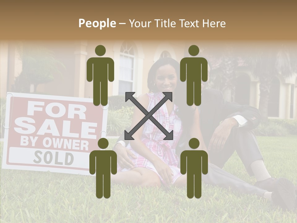 Hand Women Elder PowerPoint Template