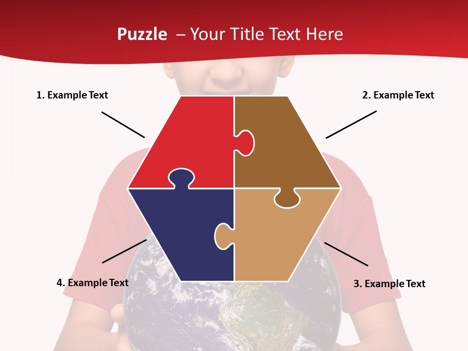 Senior  Assistance Young PowerPoint Template