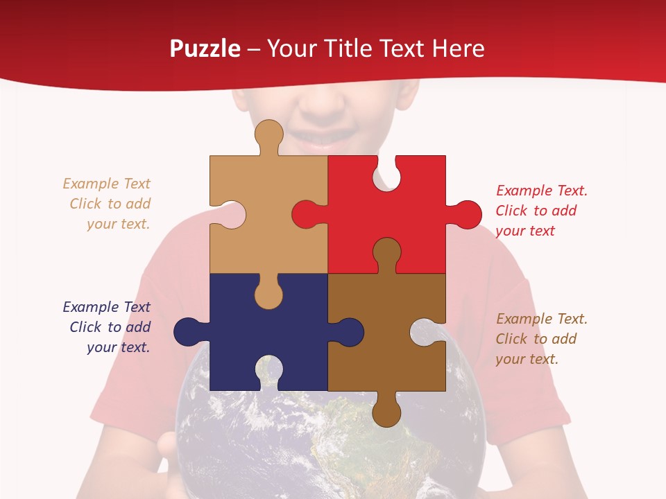 Senior  Assistance Young PowerPoint Template