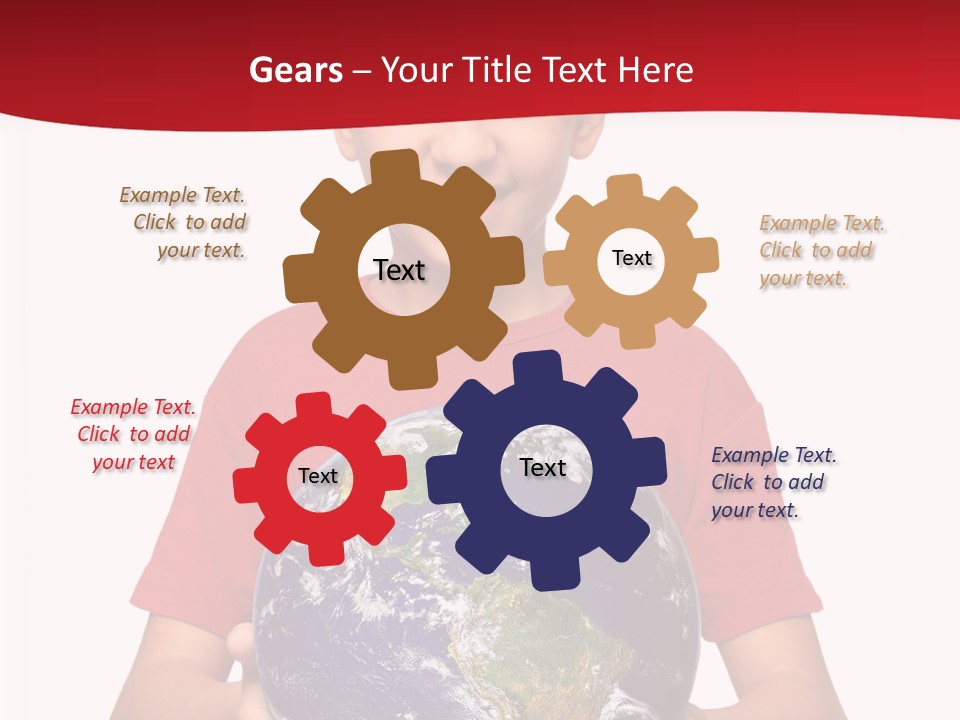 Senior  Assistance Young PowerPoint Template