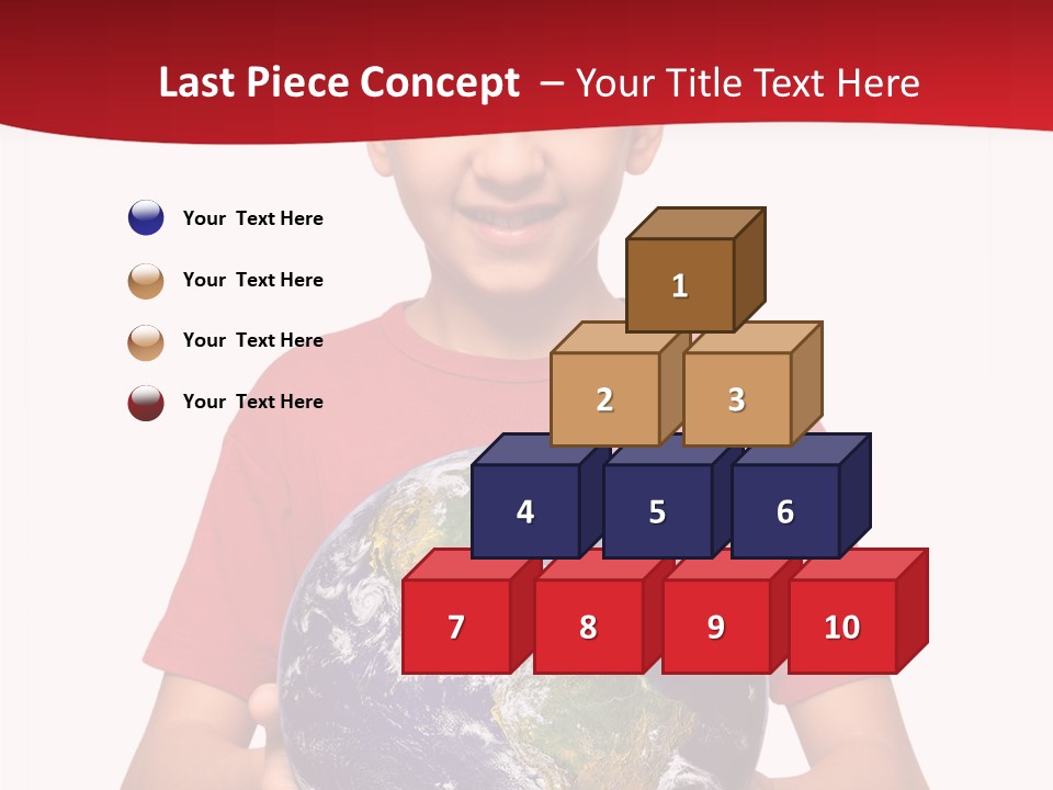 Senior  Assistance Young PowerPoint Template