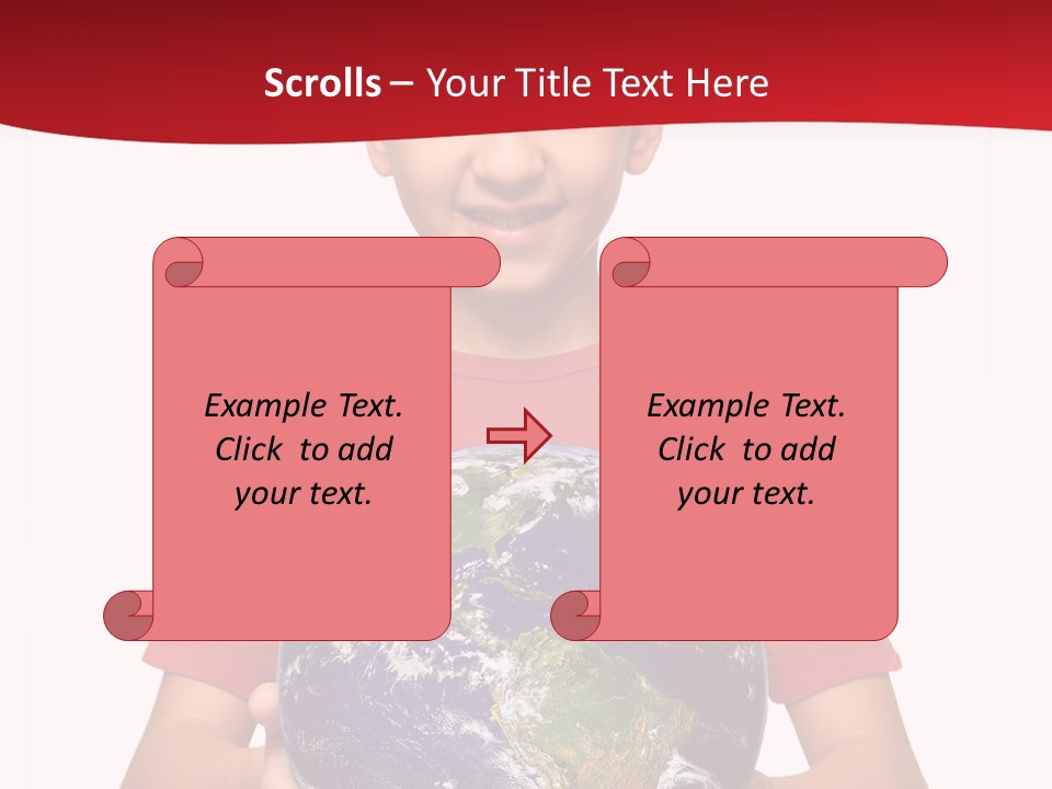 Senior  Assistance Young PowerPoint Template