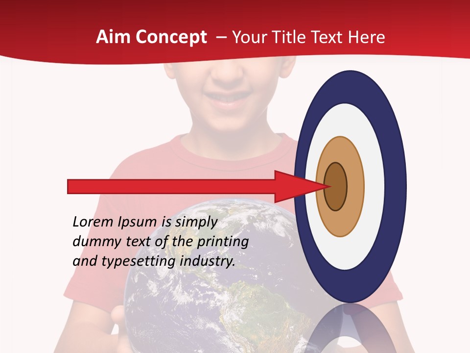 Senior  Assistance Young PowerPoint Template