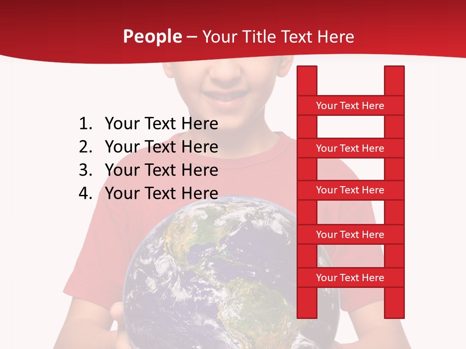 Senior  Assistance Young PowerPoint Template