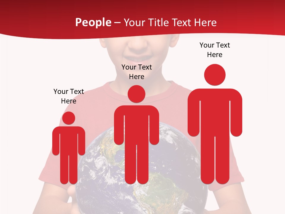 Senior  Assistance Young PowerPoint Template