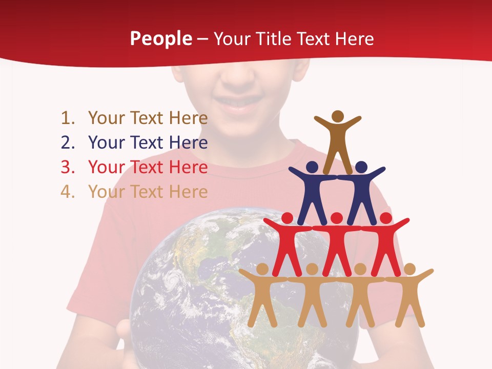 Senior  Assistance Young PowerPoint Template