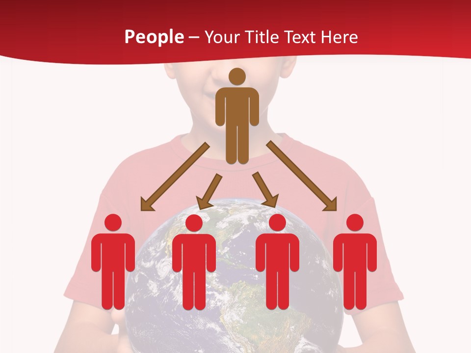 Senior  Assistance Young PowerPoint Template