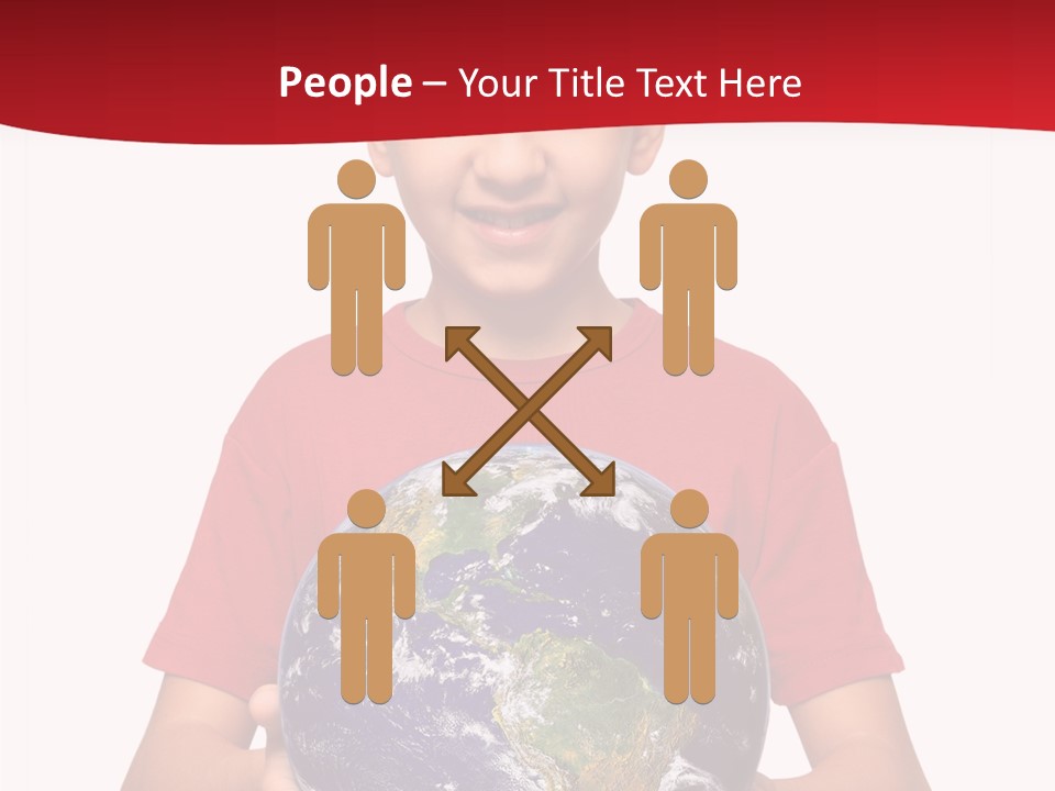 Senior  Assistance Young PowerPoint Template