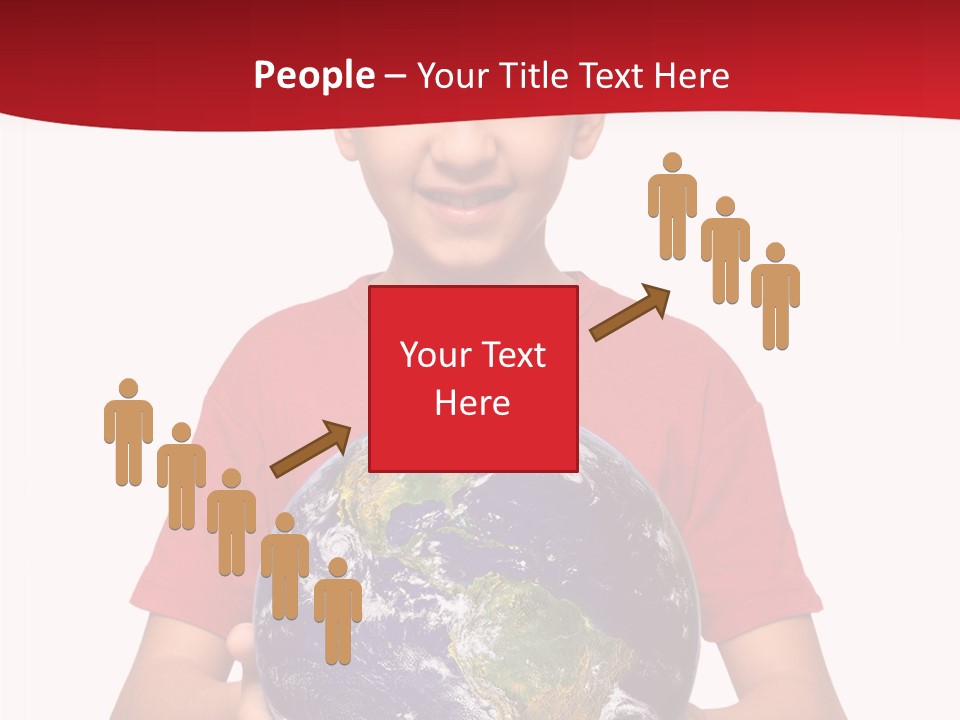 Senior  Assistance Young PowerPoint Template